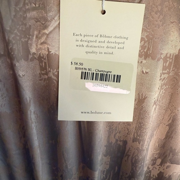 Boheme Women's Maxi Dress in Shimmering Bronze - Picture 4 of 7